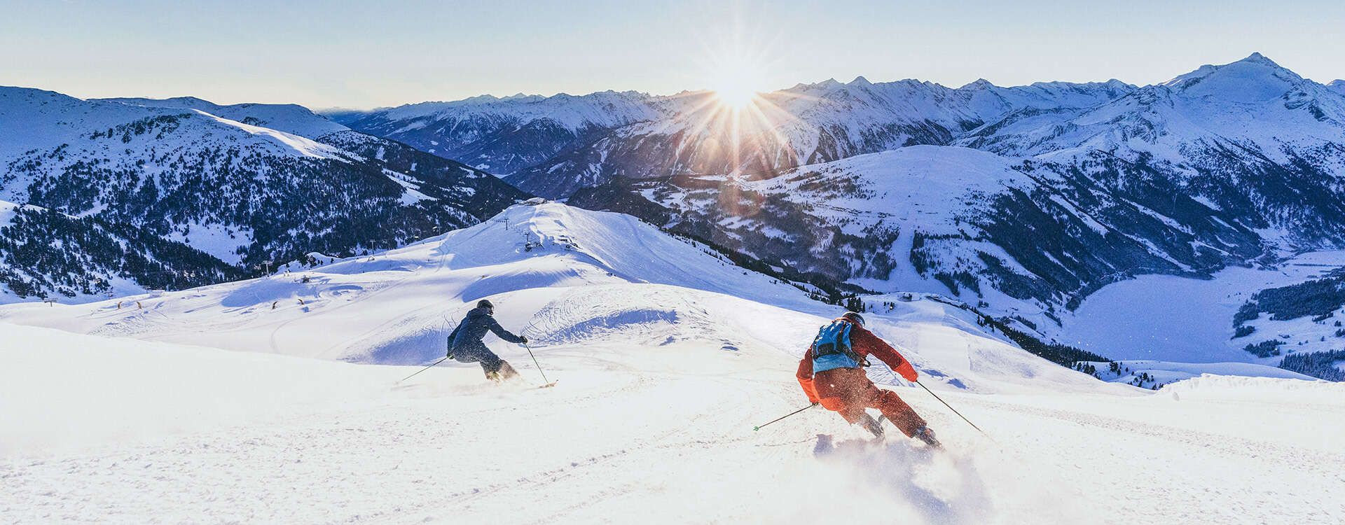 Skigebiet in Gerlos und in der Zillertal Arena
