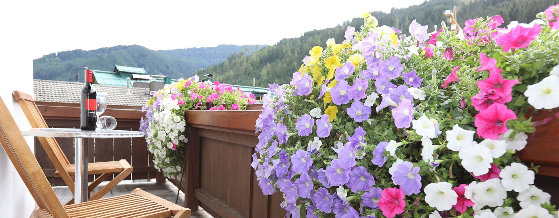 Balkon im Haus Maria in Gerlos