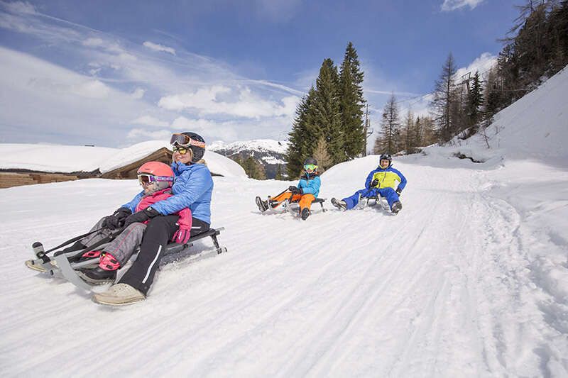 Rodelbahn am Gerlosstein in der Zillertal Arena
