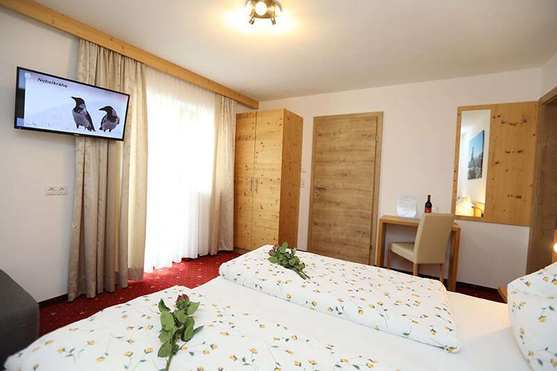 Doppelbettzimmer im Haus Maria in Gerlos