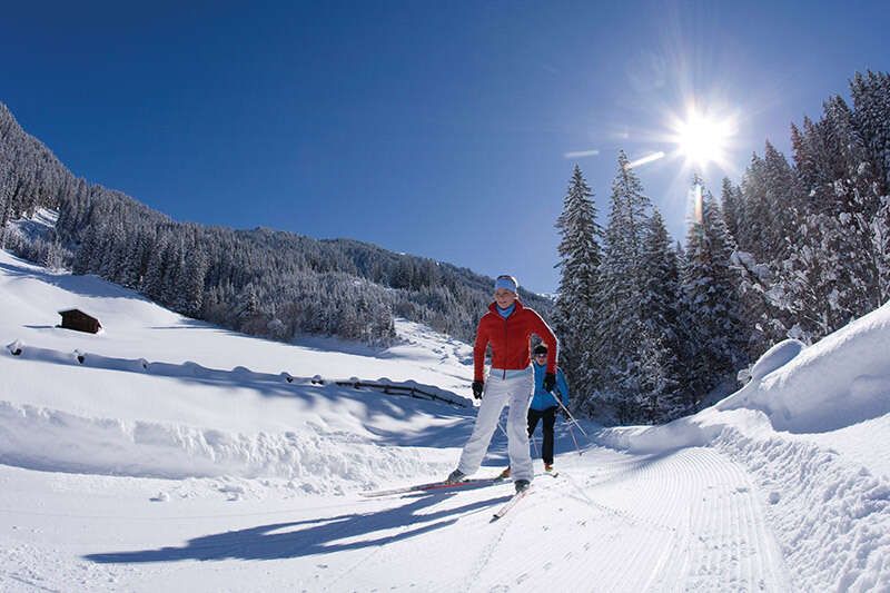 Langlaufen in Gerlos in der Zillertal Arena